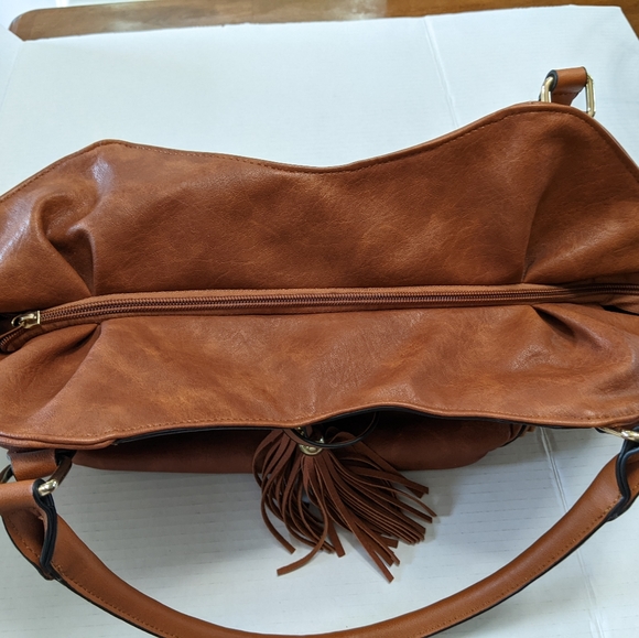 Brown Faux Leather Purse - Picture 8 of 16